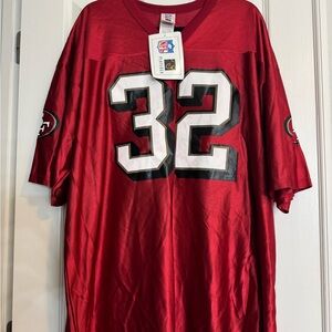 NFL Red and Black Men's Jersey